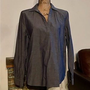 NWOT- Chambray top
